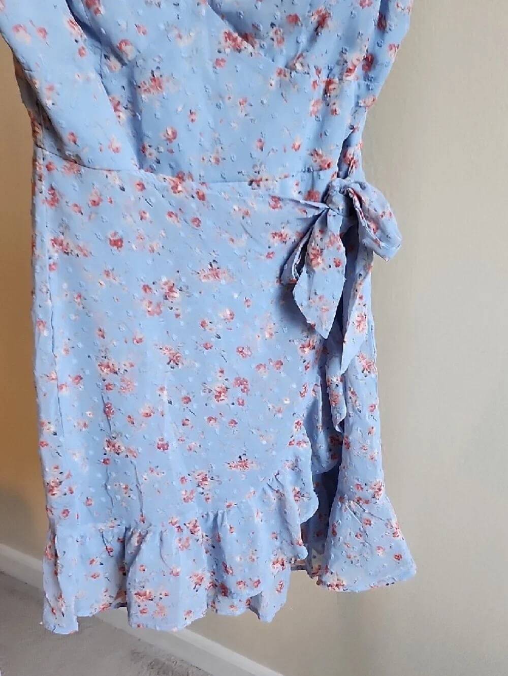 dee elly Light Blue Top with Soft Texture B. - Picture 4 of 11